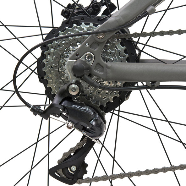 Bicicletă electrică pliabilă de munte, 27,5 inch, FML 830, gri