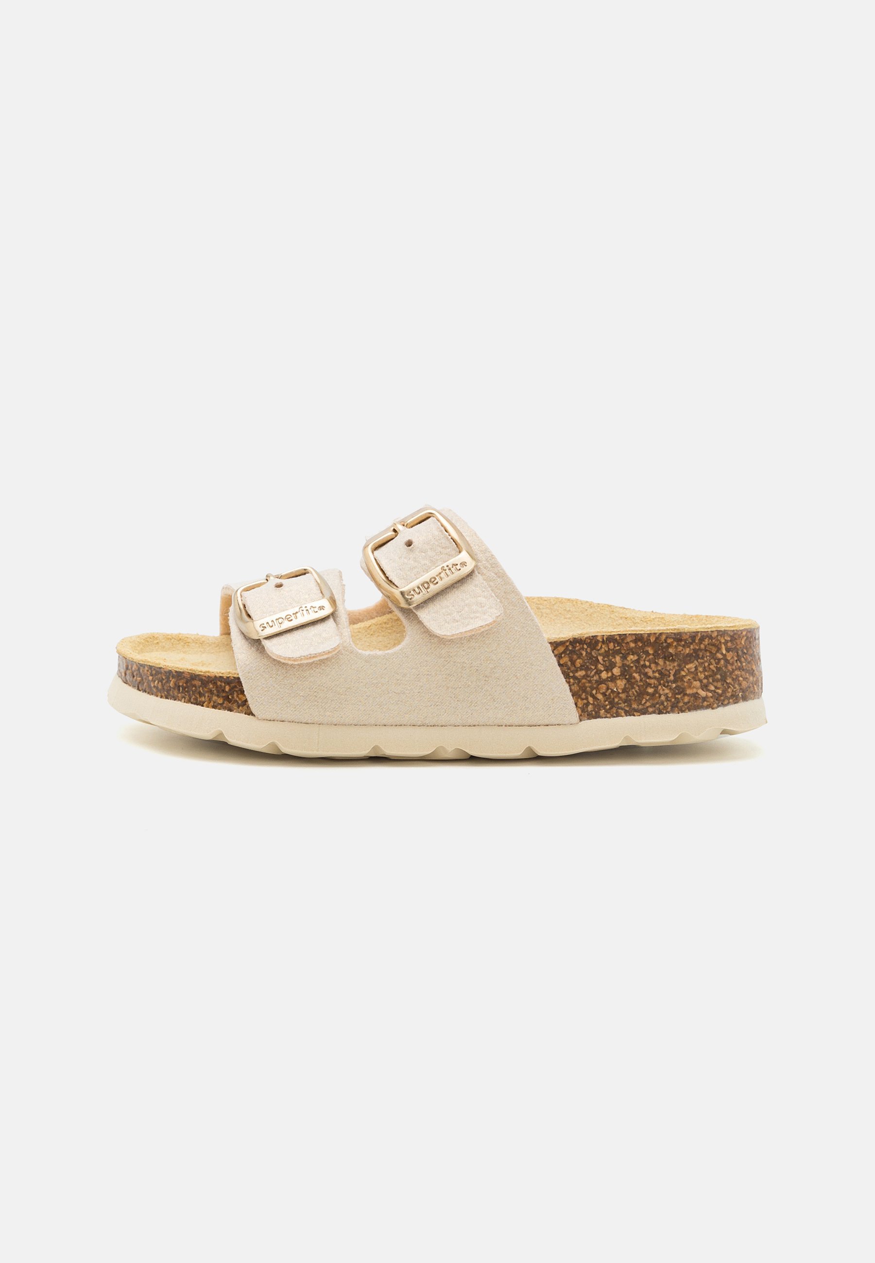 Superfit slippers met voetbed - muiltjes - goud