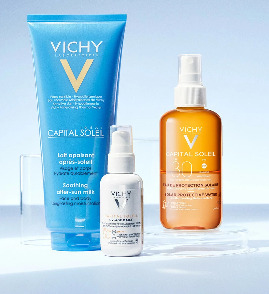 Capital Soleil Enhanced Tan Water SPF30 200 ml - Vichy