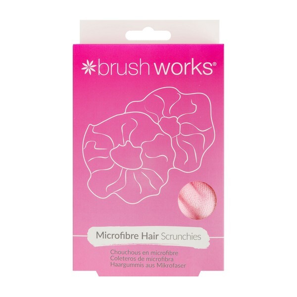 Brushworks Mikrofaser-Haargummis (2er-Pack)