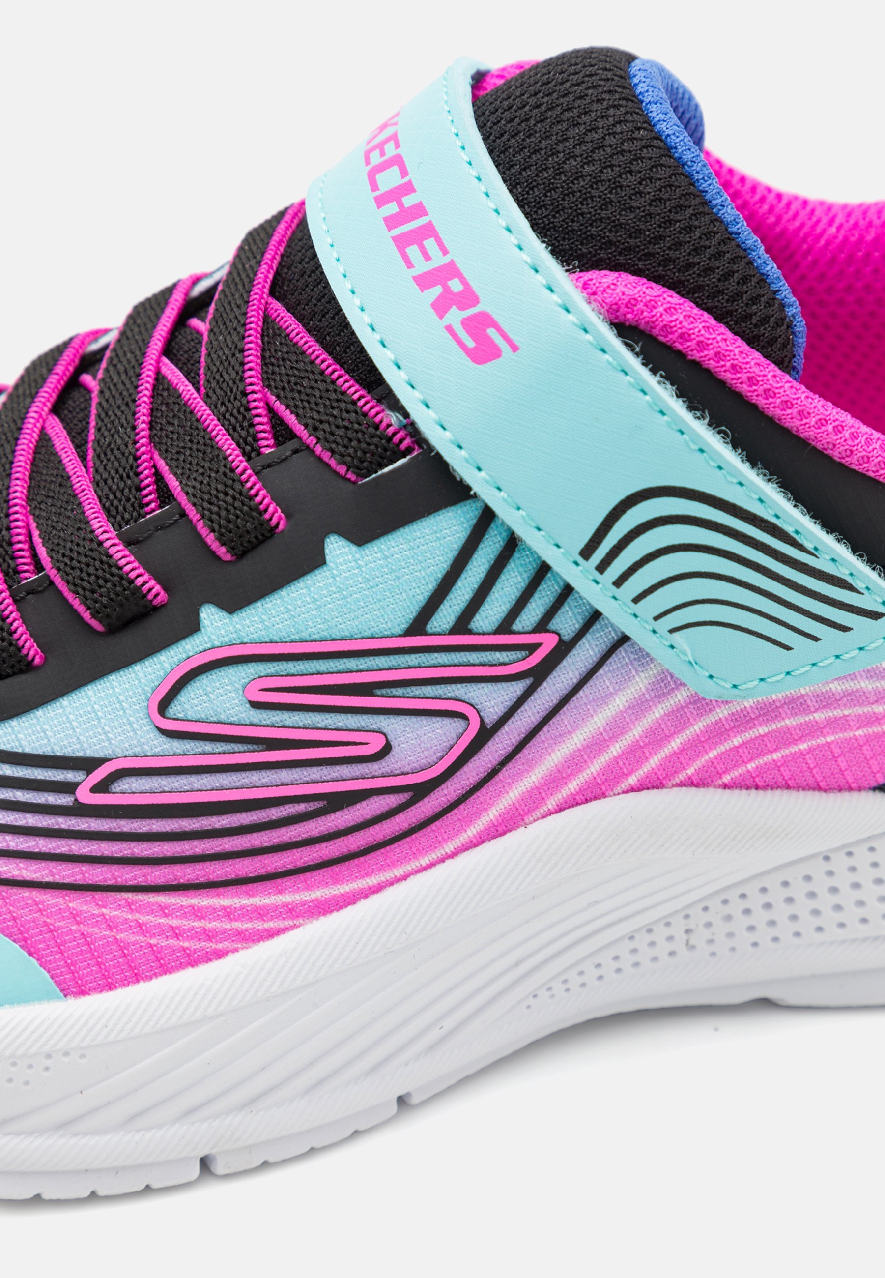 Skechers MICROSPEC ADVANCE - Scarpe da ginnastica - acquamarina/viola