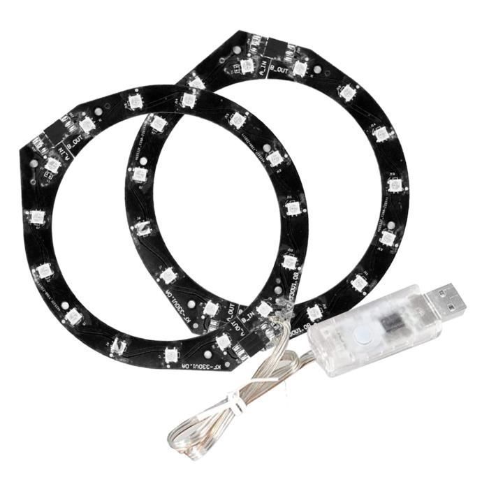 Tira de luces LED - PS5 - Accesorios - 8 colores - Más de 400 efectos - Sincronización con la música