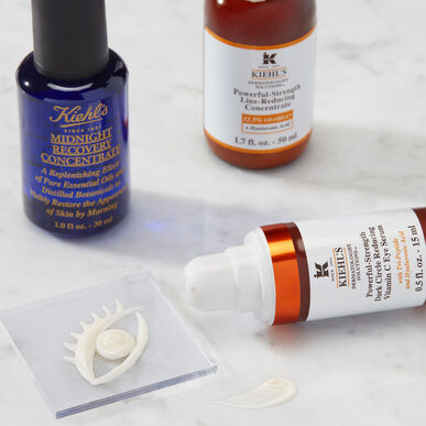 Kiehl's Ισχυρός Ορός για τη Μείωση των Ρυτίδων & την Περιοχή των Σκούρων Ματιών με Βιταμίνη C, 15ml