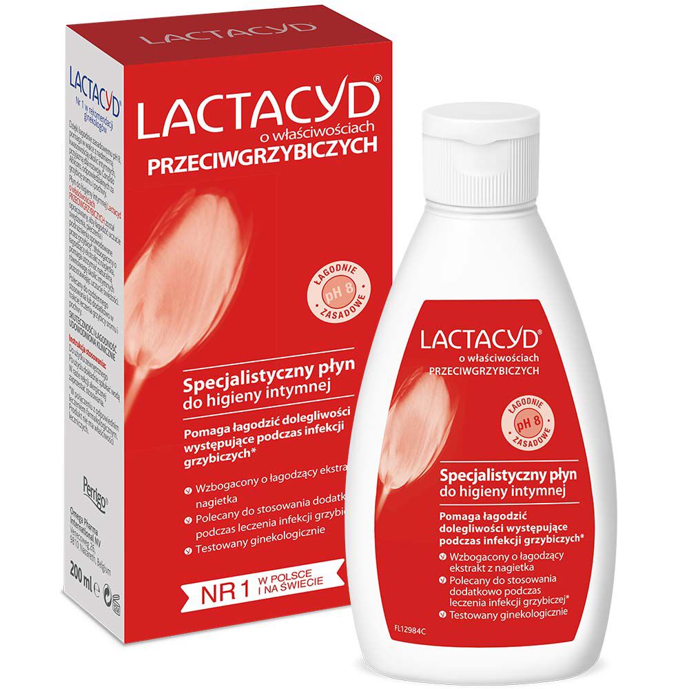 Lactacyd fluid za intimnu higijenu s ekstraktom nevena 200 ml protiv gljivica