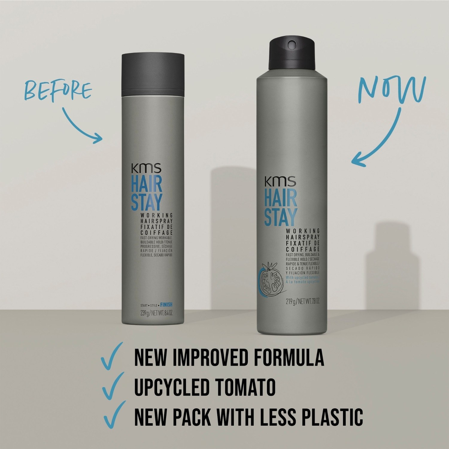 KMS plaukų lakas „HairStay Working“ – 75 ml