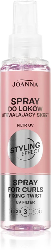 Joanna Styling Effect fiksuojantis purškiklis garbanotiems plaukams
