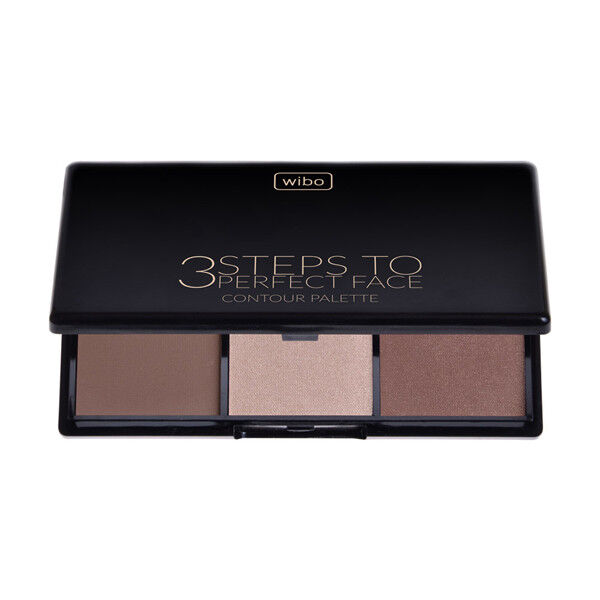 Palette de contouring Wibo en 3 étapes pour un visage parfait