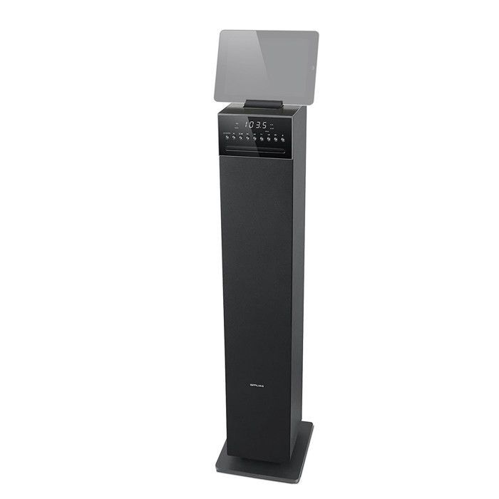 Diffusore da pavimento Hi-Fi Muse M-1350BTC - 180 W - Ingressi USB, Bluetooth, CD, radio FM, AUX, RCA/Jack - Sveglia - Telecomando