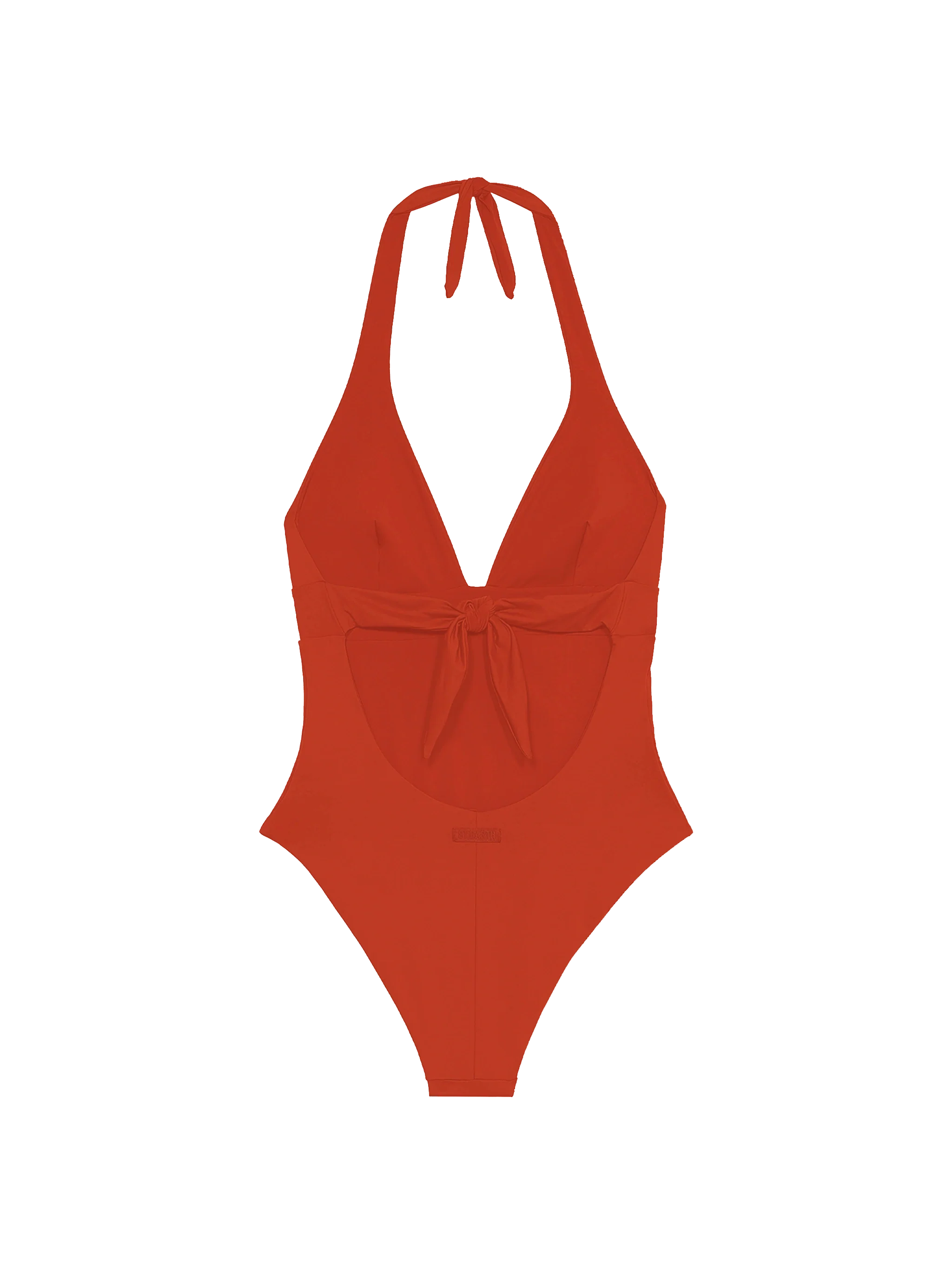 Costume intero arancione Marylin da donna