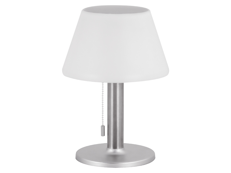 Lampa solarna Pelagia LED biało-srebrna