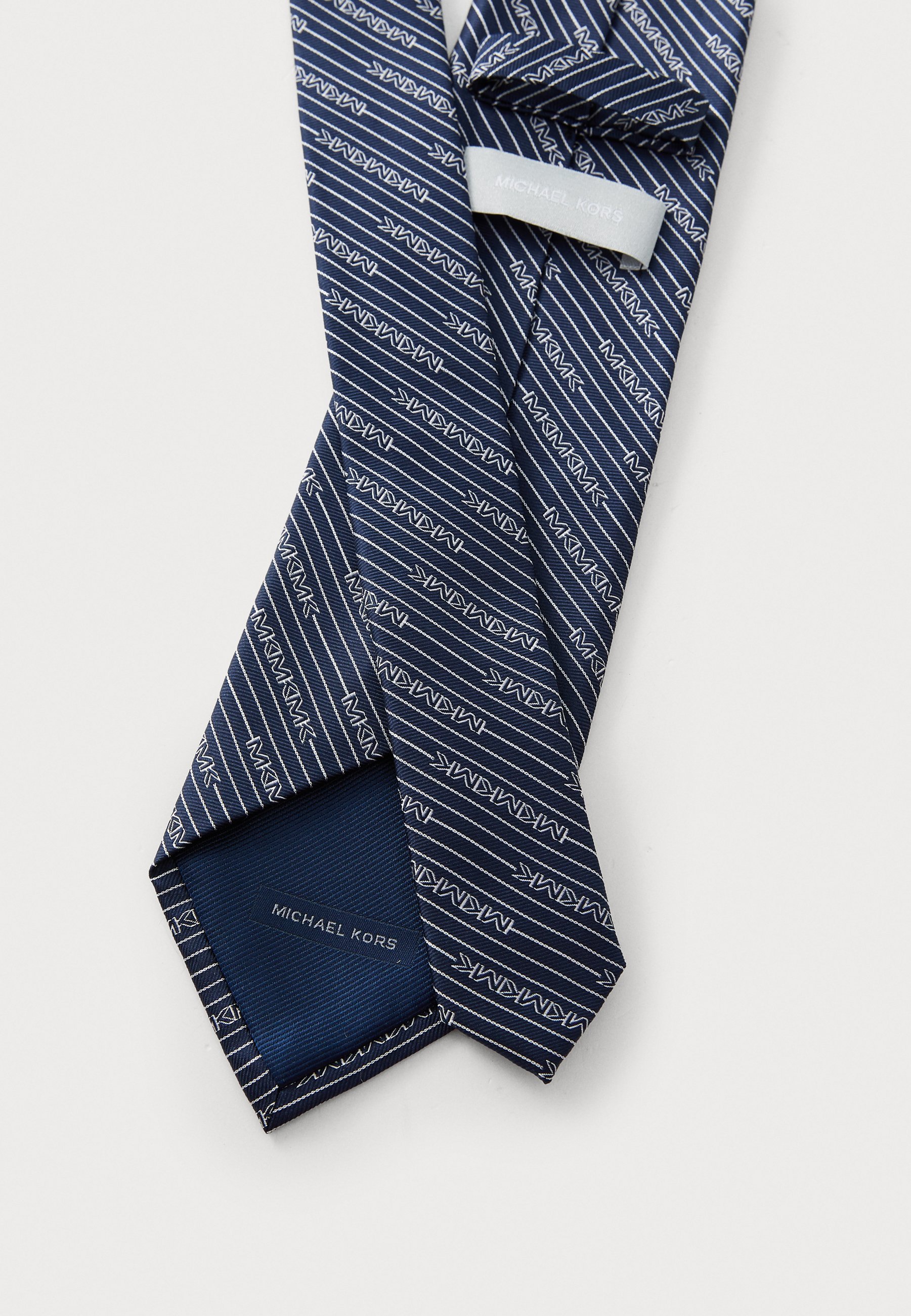 Michael Kors STENCIL LOGO TIE - Cravate - marine