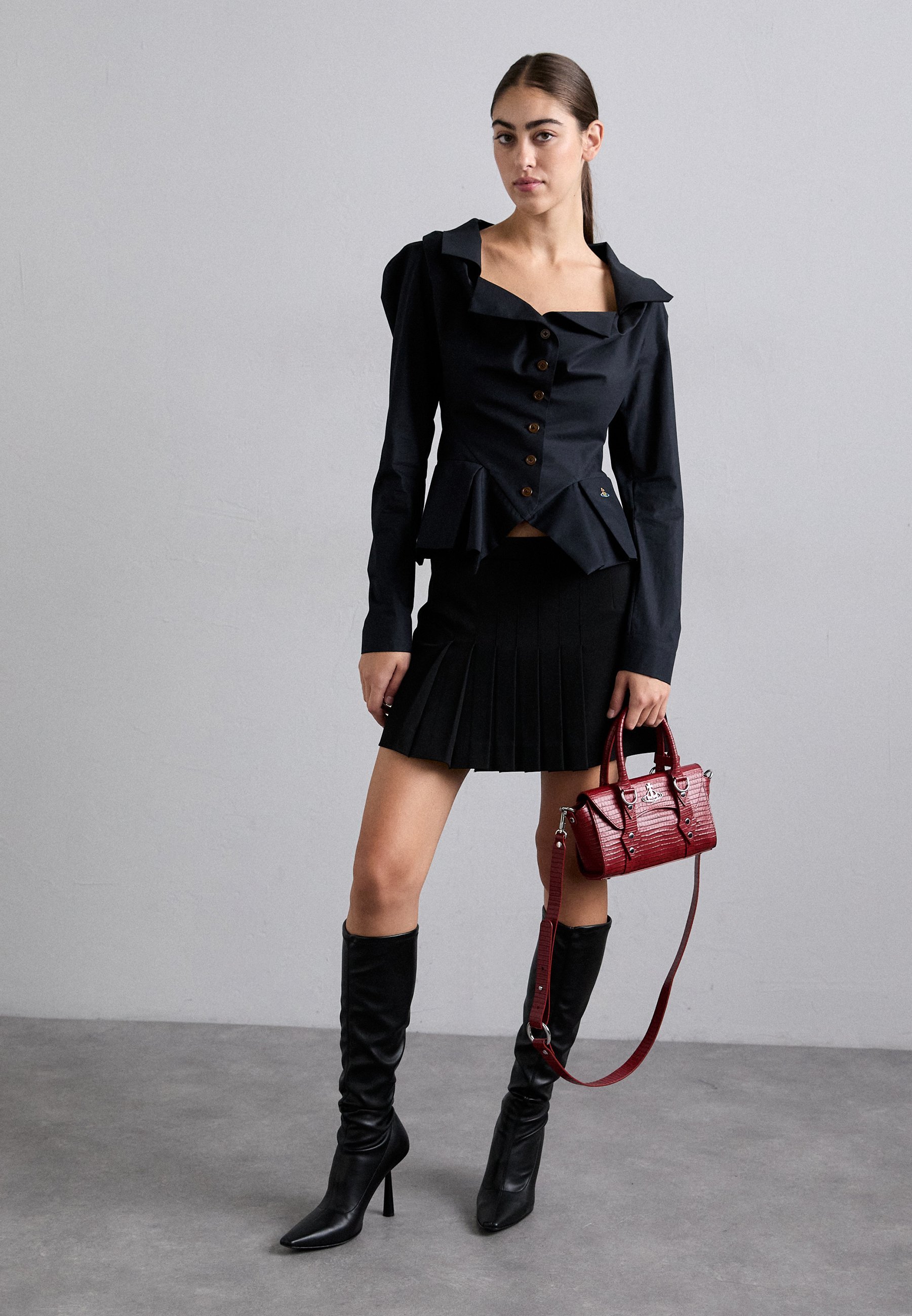 Vivienne Westwood BETTINA MINI CROSSBODY - Handtas - rood