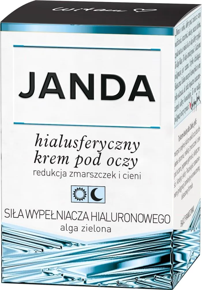 Janda Siła Wypełniacza hialuronowego Hialusferyczny krem pod oczy 15ml