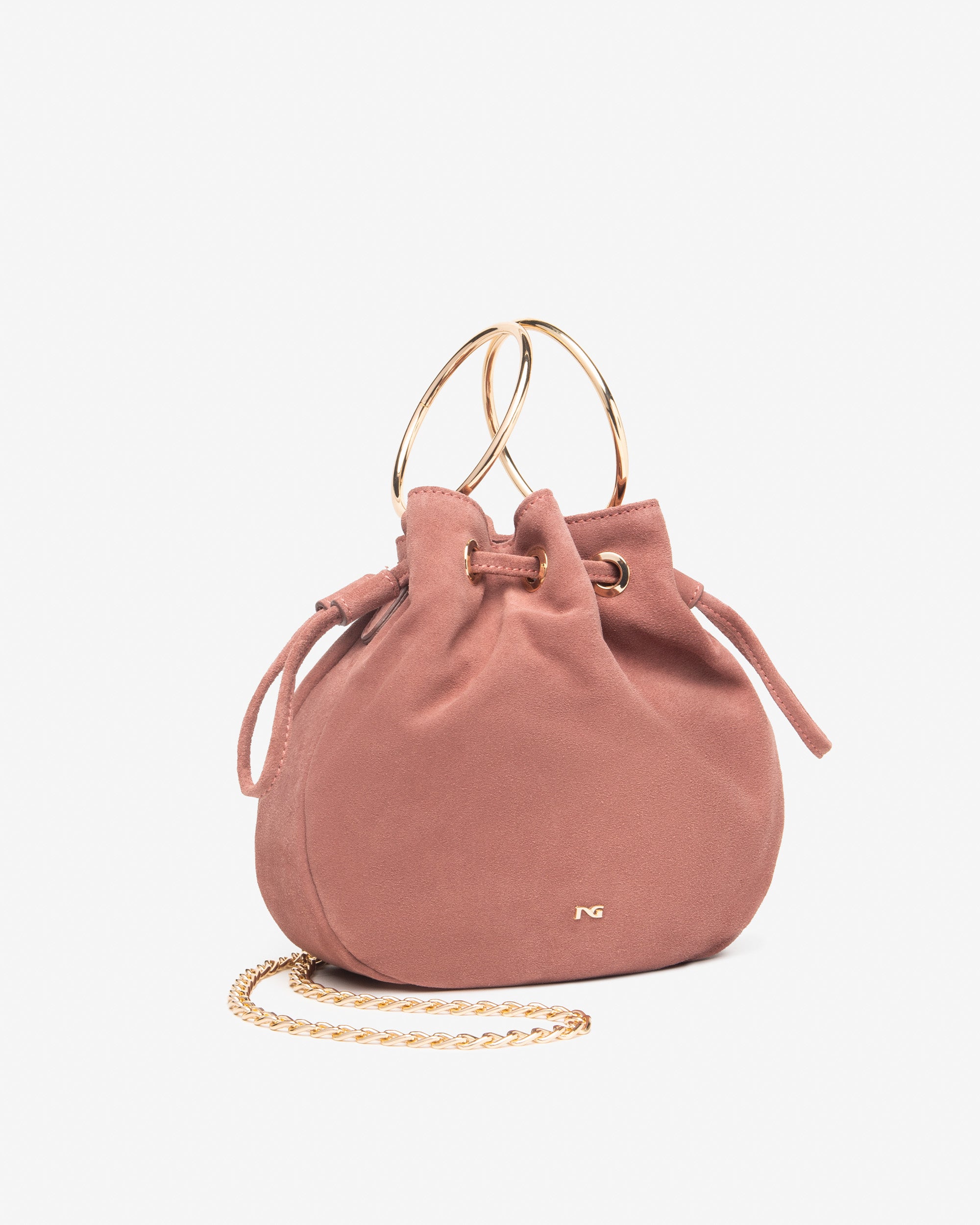  Sac seau en daim pour femme