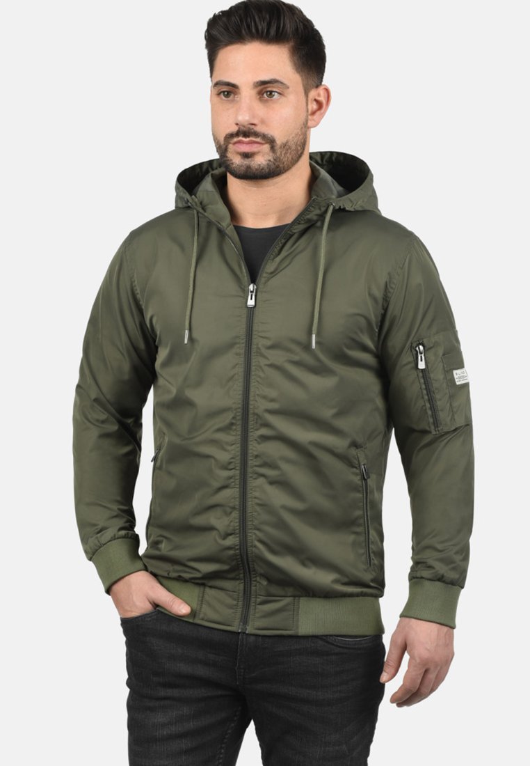 Blend BHRAZY - Outdoorjas - stoffige olijfgroen