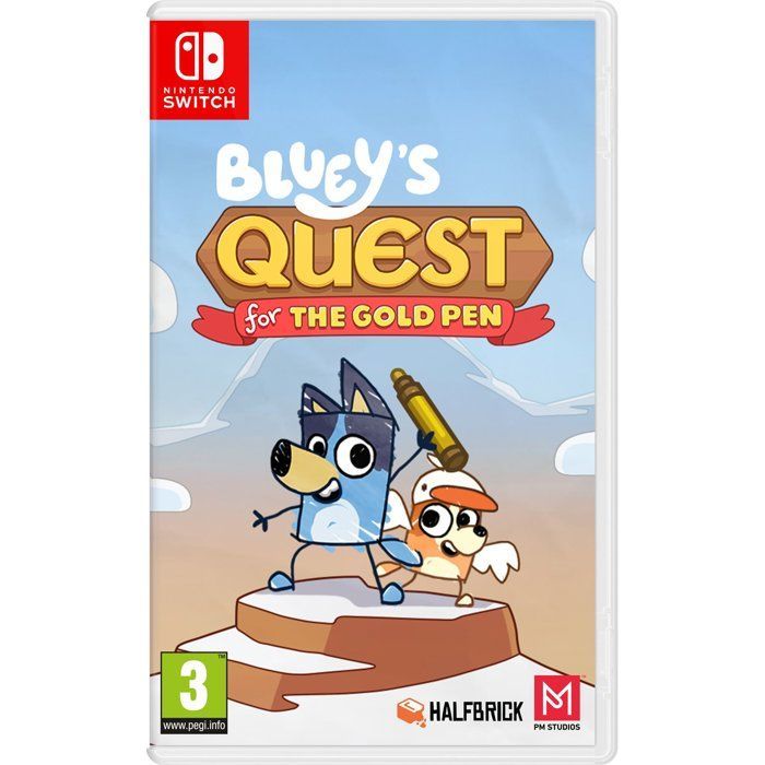 Bluey's Quest for the Gold Pen - Jeu Nintendo Switch