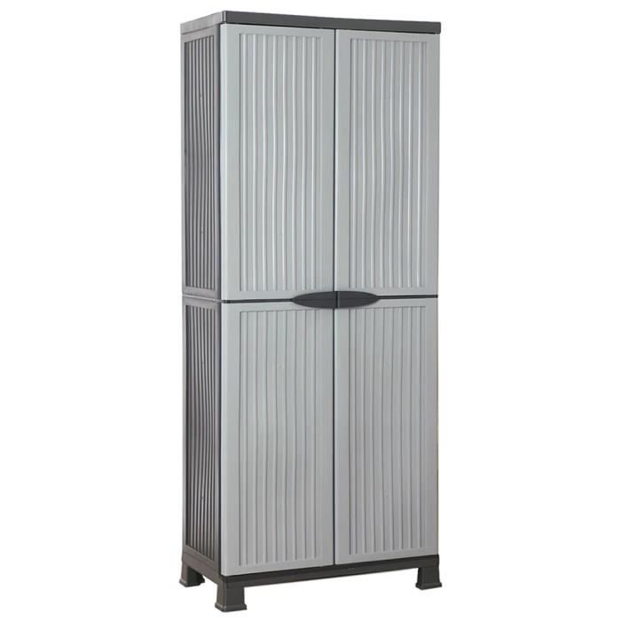 vidaXL kunststof kast 68x39x171,5 cm