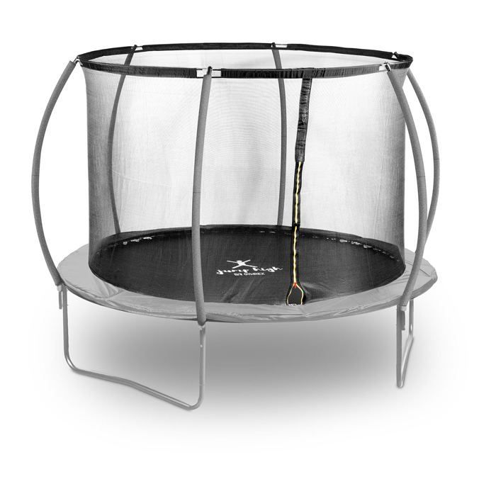 Gartentrampolin – Durchmesser 305 x 180 cm – 100 kg – Sicherheitsnetz