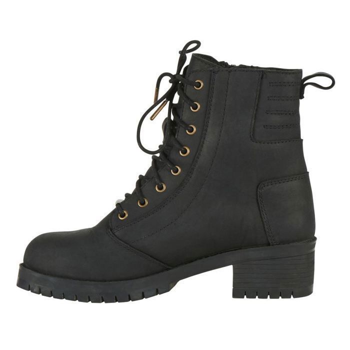 Botas de moto Furygan Janis para mujer - negras - talla 39