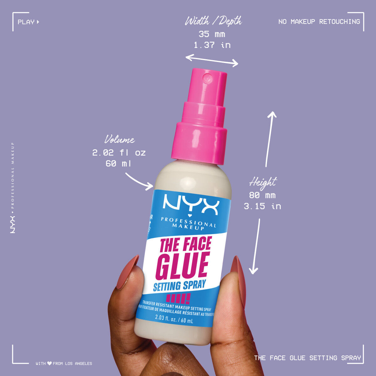 NYX Professional Makeup -kasvoliima