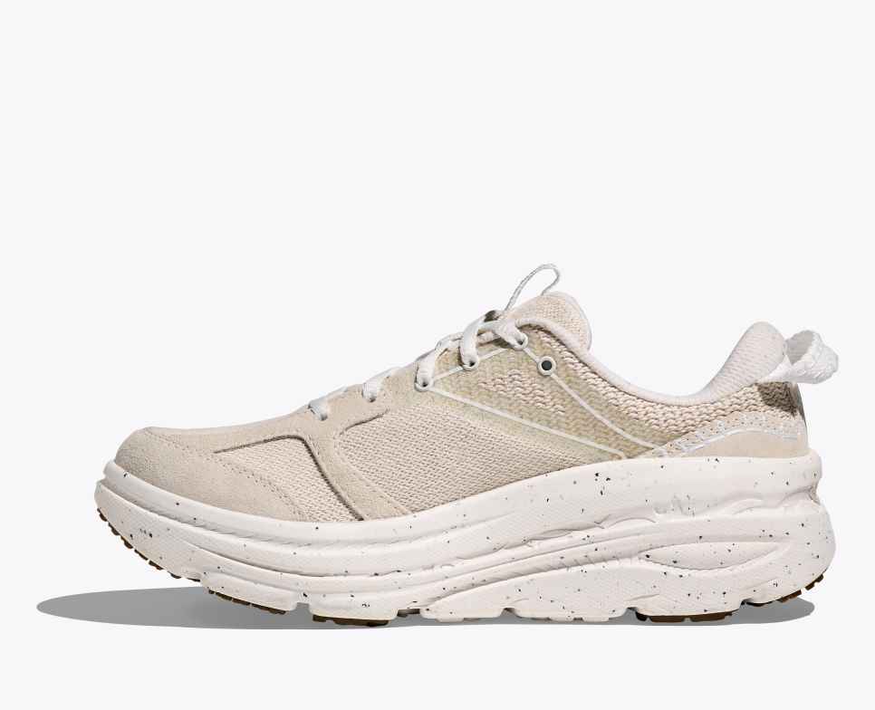 HOKA Vibrant Bloom Bondi B3LS Frost / Pepper
