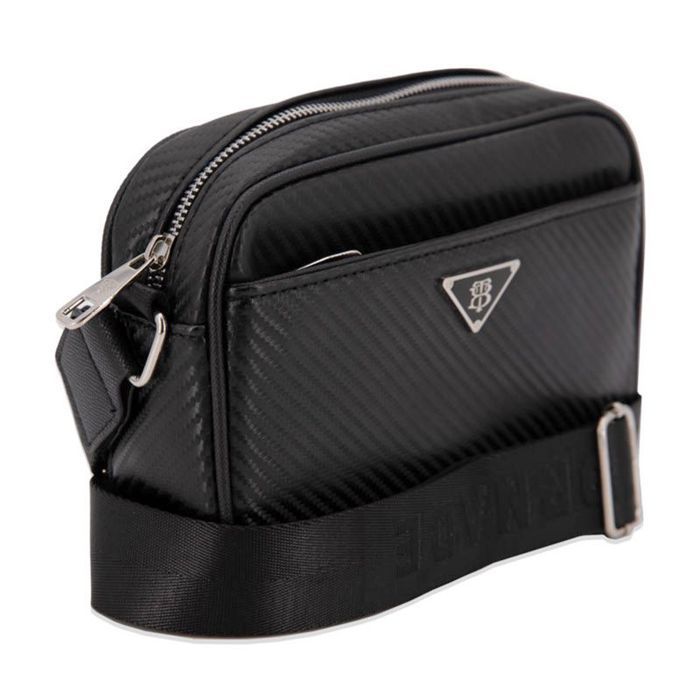 Horzon Schultertasche mit Stickmuster, 23 x 15 x 6 cm, Unisex, BILL TORNADE