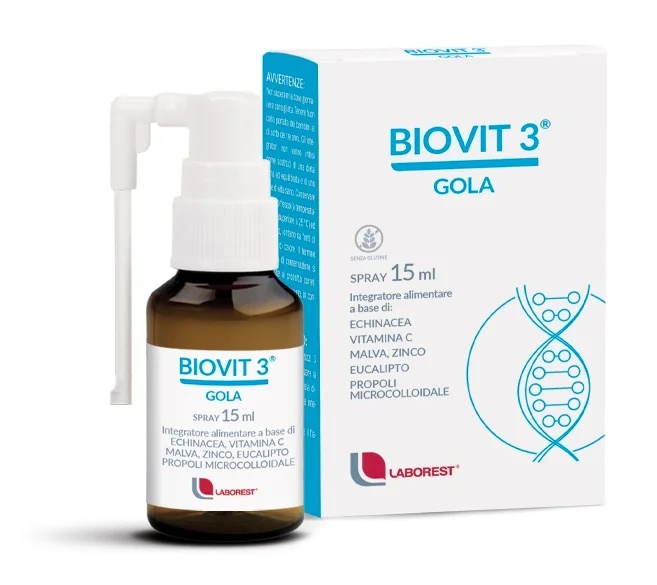LABOREST Biovit 3 Gola 1F 15 ml halsspray