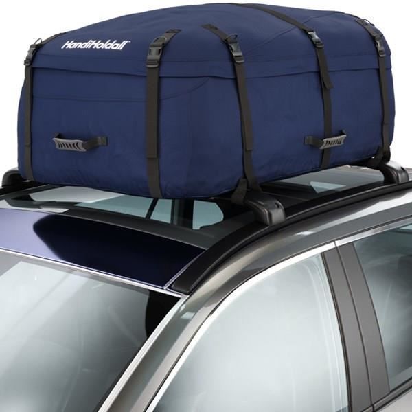 HANDIWORLD HandiHoldall 330 Litre Capacity - Soft Roof Box - Foldable - Weatherproof - Blue