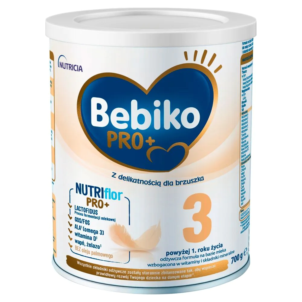 Bebiko Pro+ 3 Mleko modyfikowane w puszce poroku
