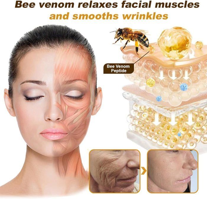 Crema Botox con Veneno de Abeja - Antiarrugas y Reafirmante, Hidratante, Crema Antiedad con Veneno de Abeja, Crema Hidratante