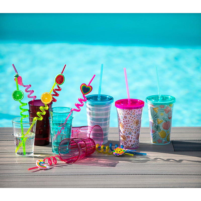 Cuisine Drikkekopp 550 ml plast sommer