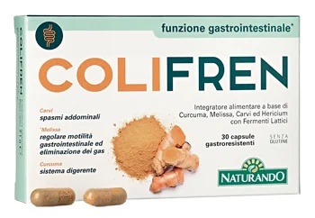 Colifren 30 plantaardige capsules tegen gastro-oesofageale weerstand