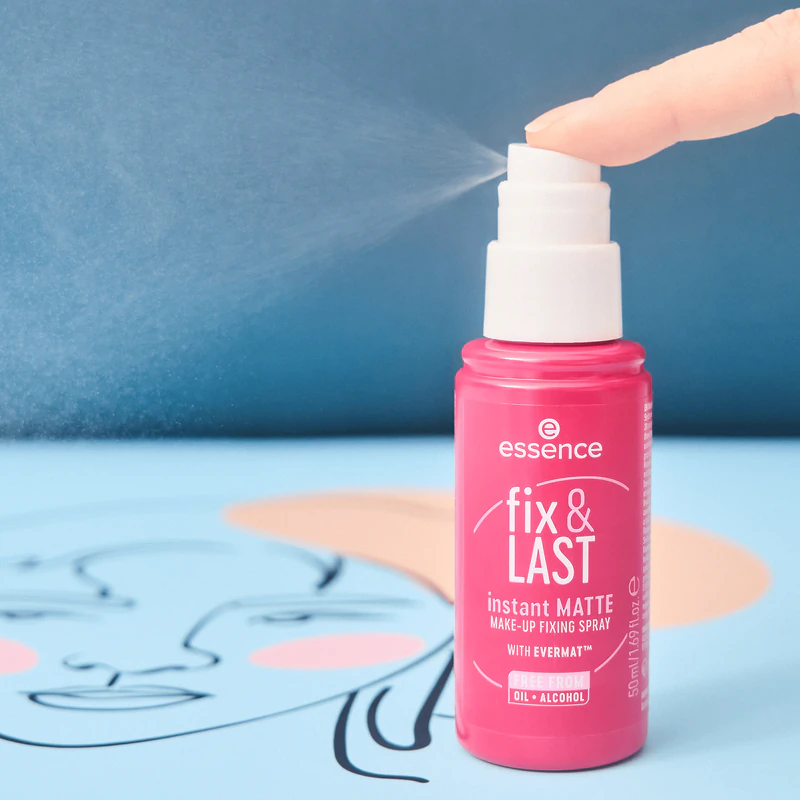 essence Fix & LAST MATTE matterende make-up fixeerspray