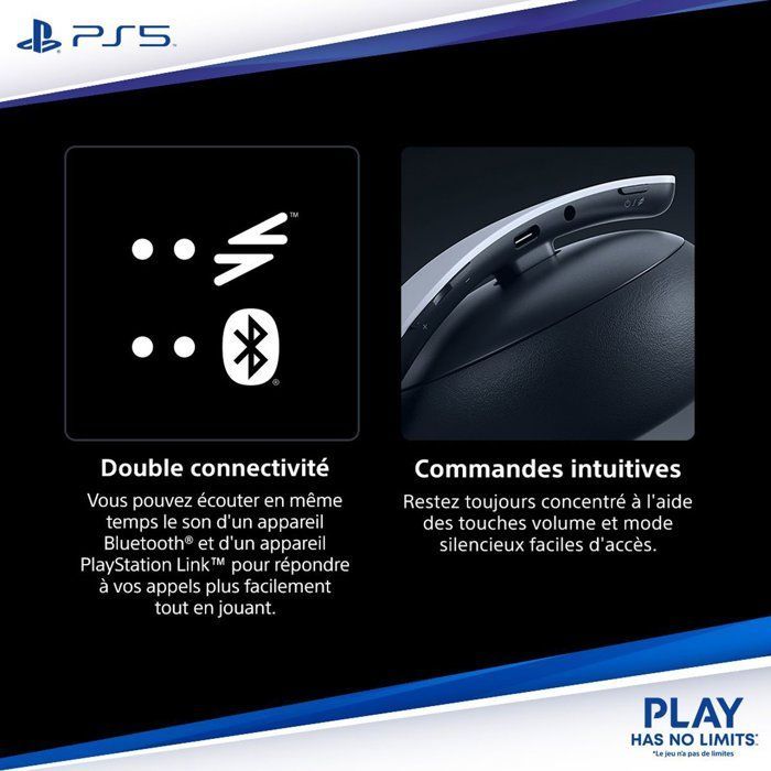 PULSE Elite Wireless Headset - Midnight Black