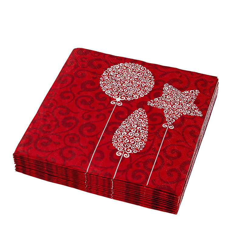 Vie Eco Servetten, 20 stuks, 33x33 cm, kerstmotief