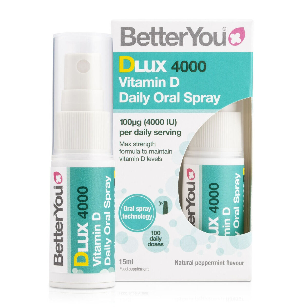 BetterYou DLux 4000 Daglig D-vitamin