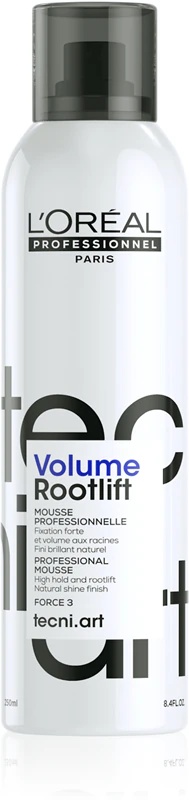 „L'Oréal Professionnel Tecni.Art Volume Rootlift“ plaukų putos, suteikiančios apimties nuo šaknų.