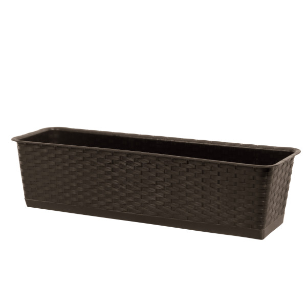 Skrzynka balkonowa Ratolla Case P 60 cm umbra PROSPERPLAST