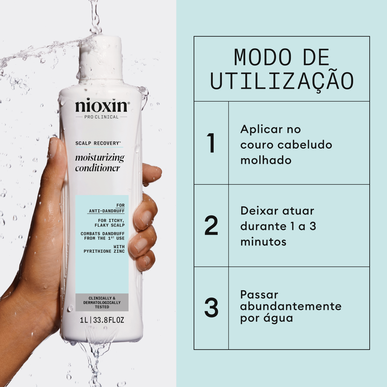 Nioxin Professionals vlažilni balzam proti prhljaju 1000 ml