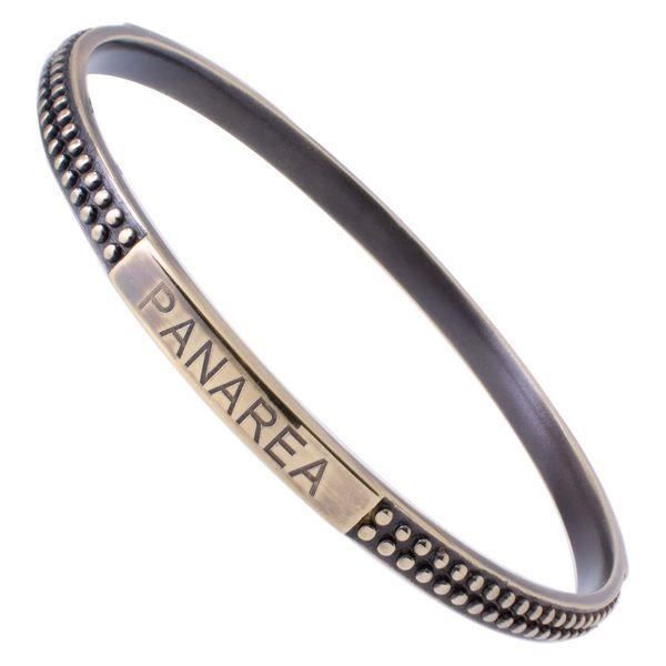 Pulseira feminina Panarea BS12RU3 - Panarea - Prata - Cobre