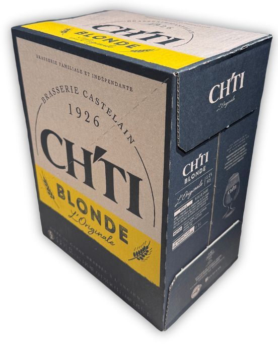 Cerveza Rubia Original - Chti - 6.80% ABV - 75cl x6