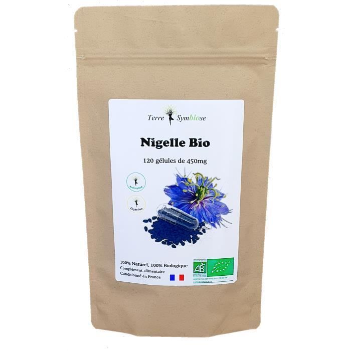 Bio-Schwarzkümmel – 120 Kapseln à 450 mg
