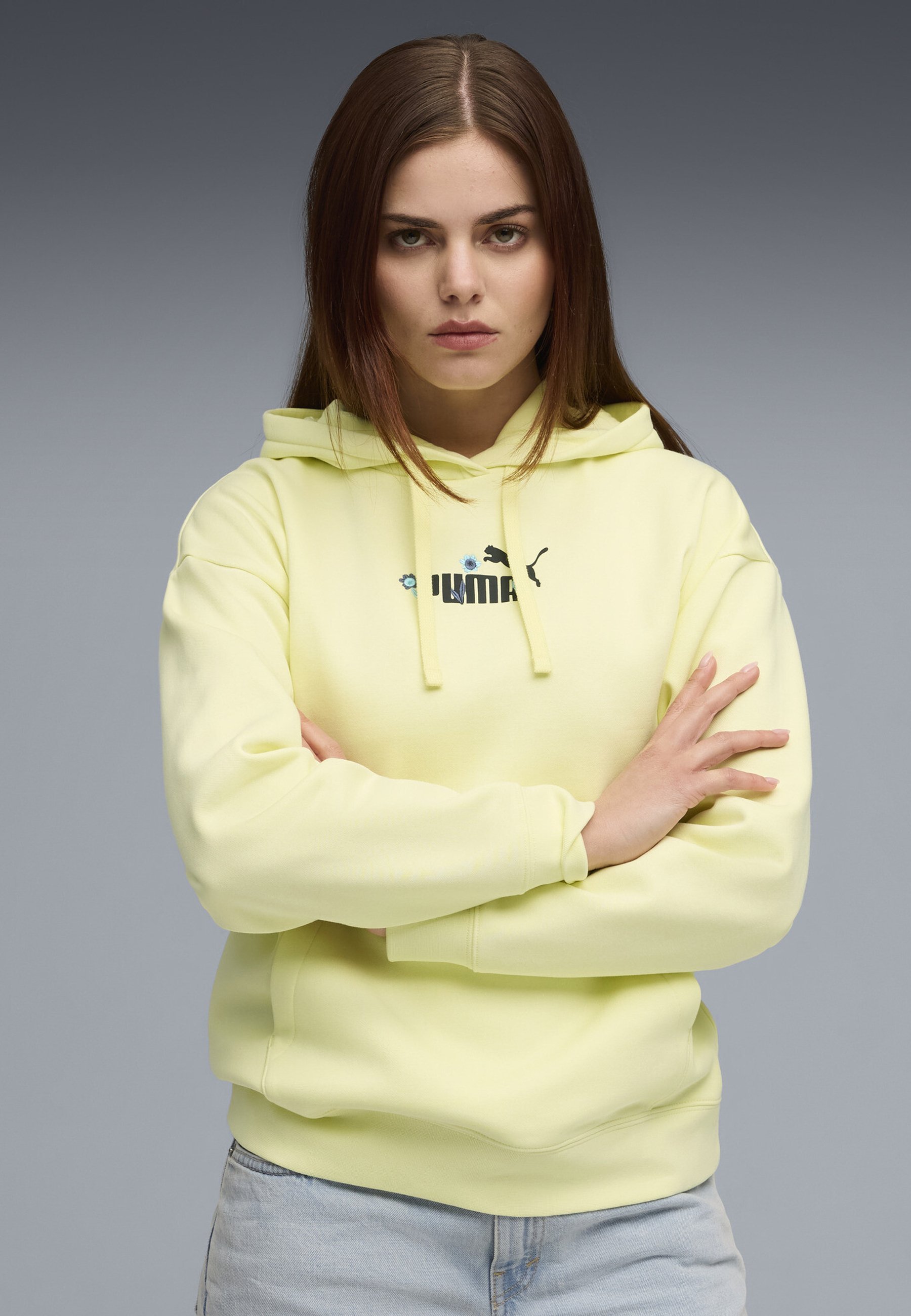Puma NATURE COMFORT - Sweat à capuche - lune dorée
