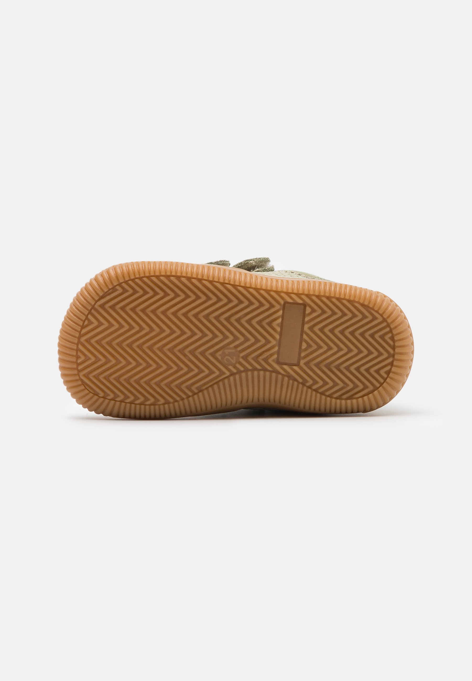 Woden TRISTAN - Schoenen met klittenbandsluiting - stoffige olijfgroen