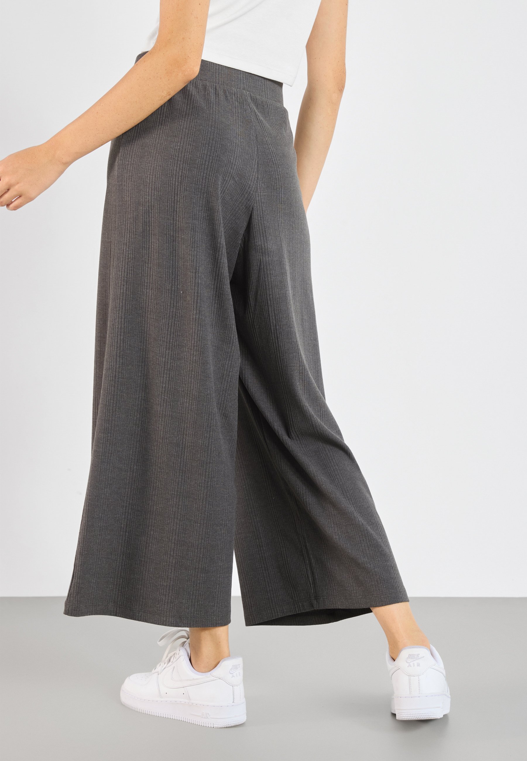 Even&Odd Broek - gemêleerd donkergrijs