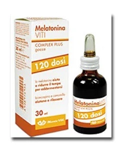 MARCO VITI Melatonin Complex Plus Tropfen Nahrungsergänzungsmittel für besseren Schlaf 30 ml