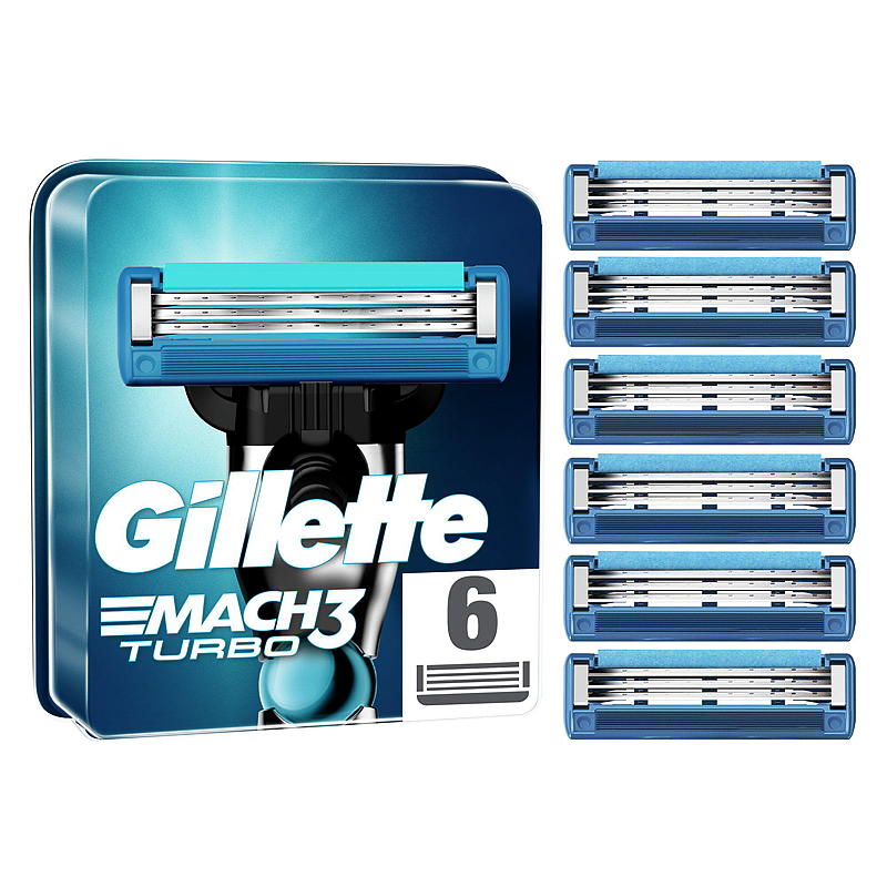 Gillette Gillette blade 6-pak Mach3 Turbo