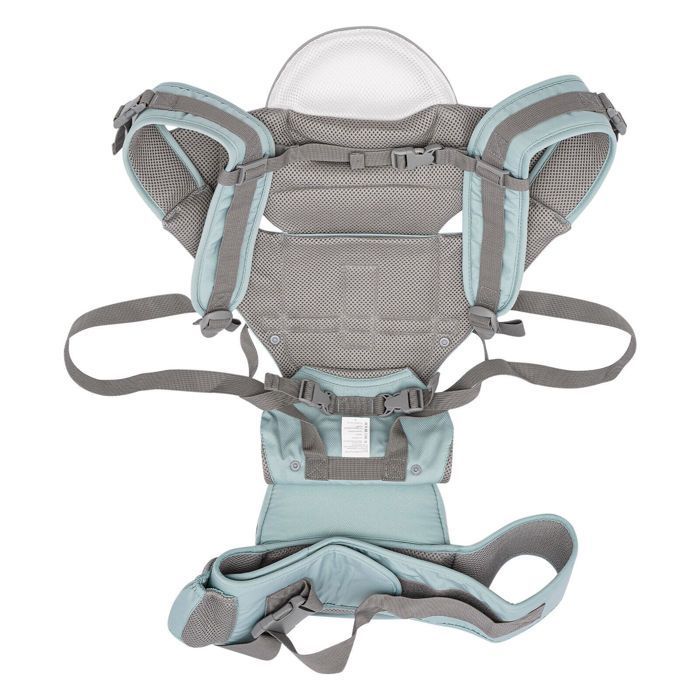 6-in-1-kantoreppu - Maksimikuormitus 33 kg - Istuimen kallistus 30° - 35-40 cm - Vaaleanvihreä