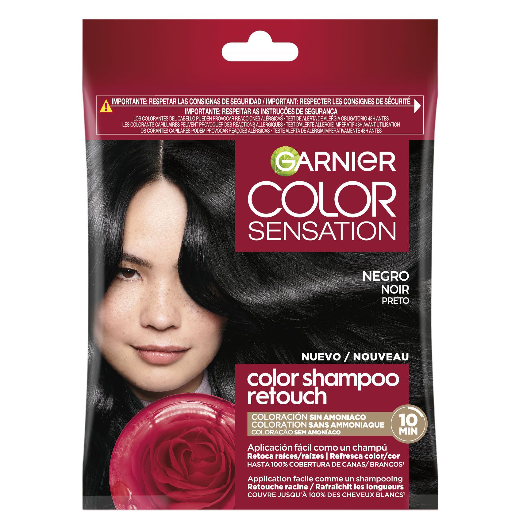 Color Sensation Color šampon za retuširanje polutrajne boje za kosu bez amonijaka Kupaljke za bojenje