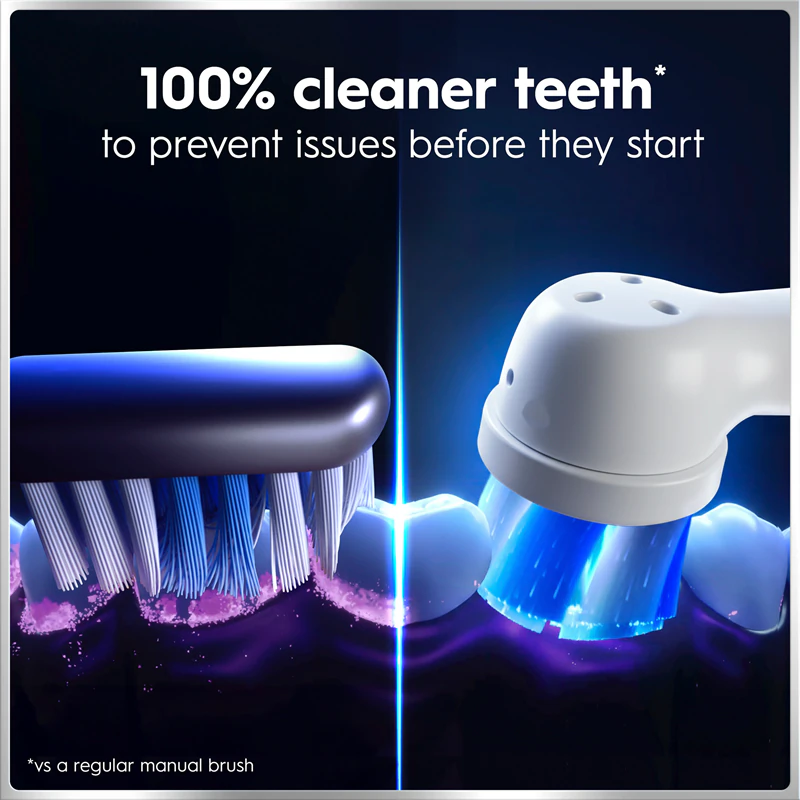 Escova de dentes elétrica Oral-B iO6 Connected Coach com estojo